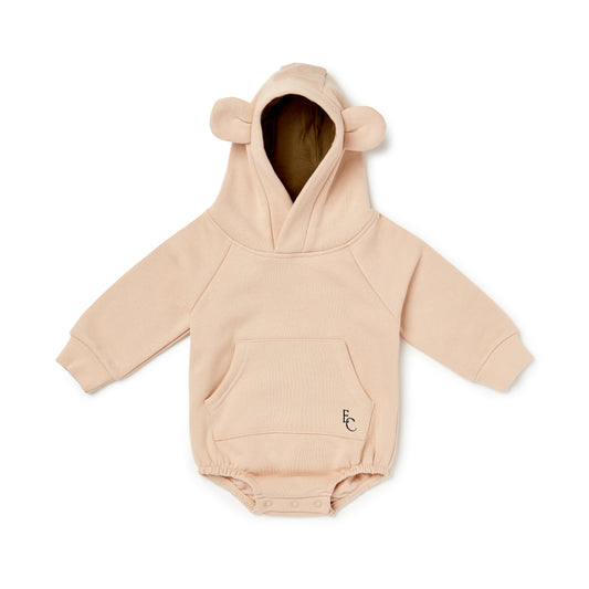 Organic Cotton Hooded Rompers
