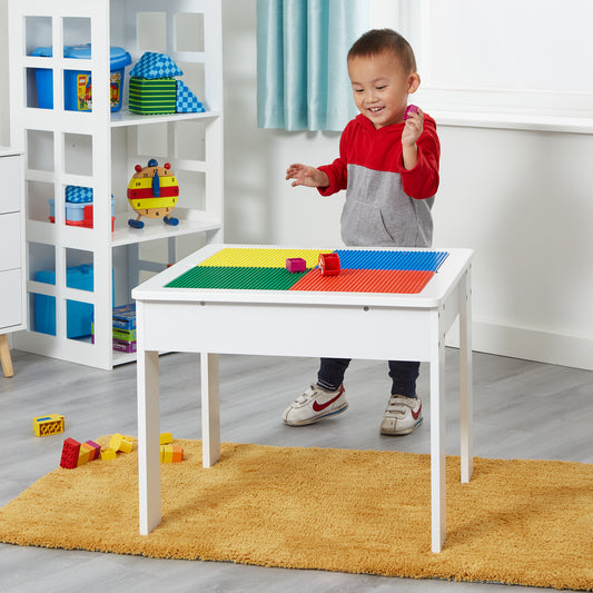 White Wooden Activity Table