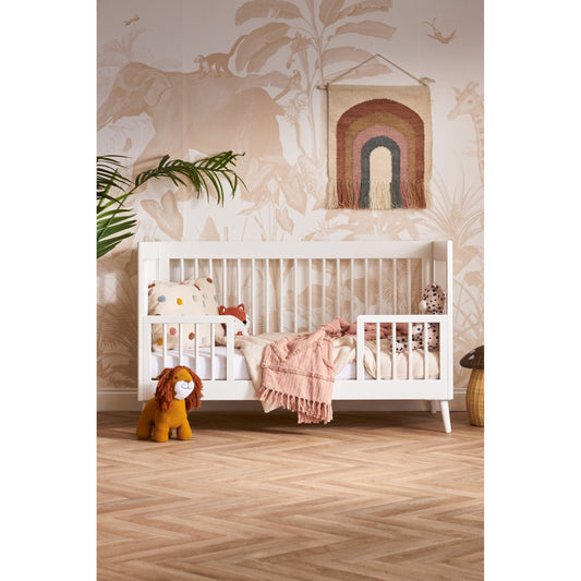 Obaby Nordic White Maya Nursery Cot Bed