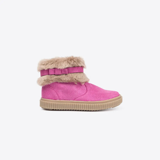 Furry Friends Boot - Pink